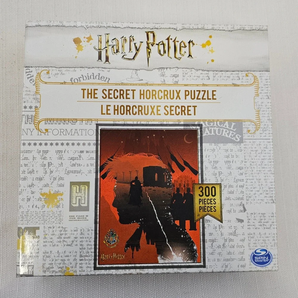 Harry Potter Forbidden Secret Horcrux Puzzle 300 Pieces & 100 Piece Pixie Mayhem